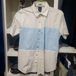 Casual short sleeve button up